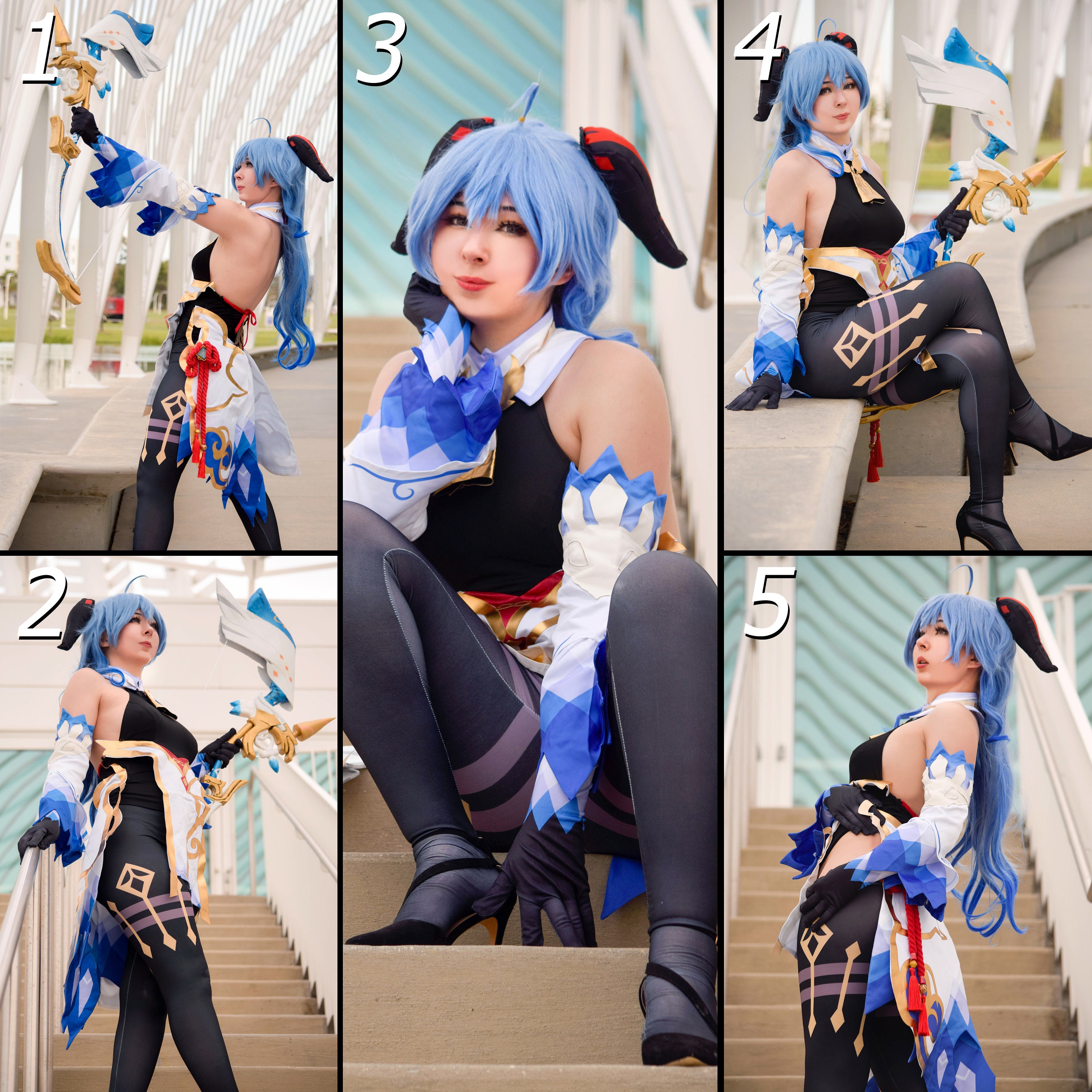 Ganyu cosplay nsfw