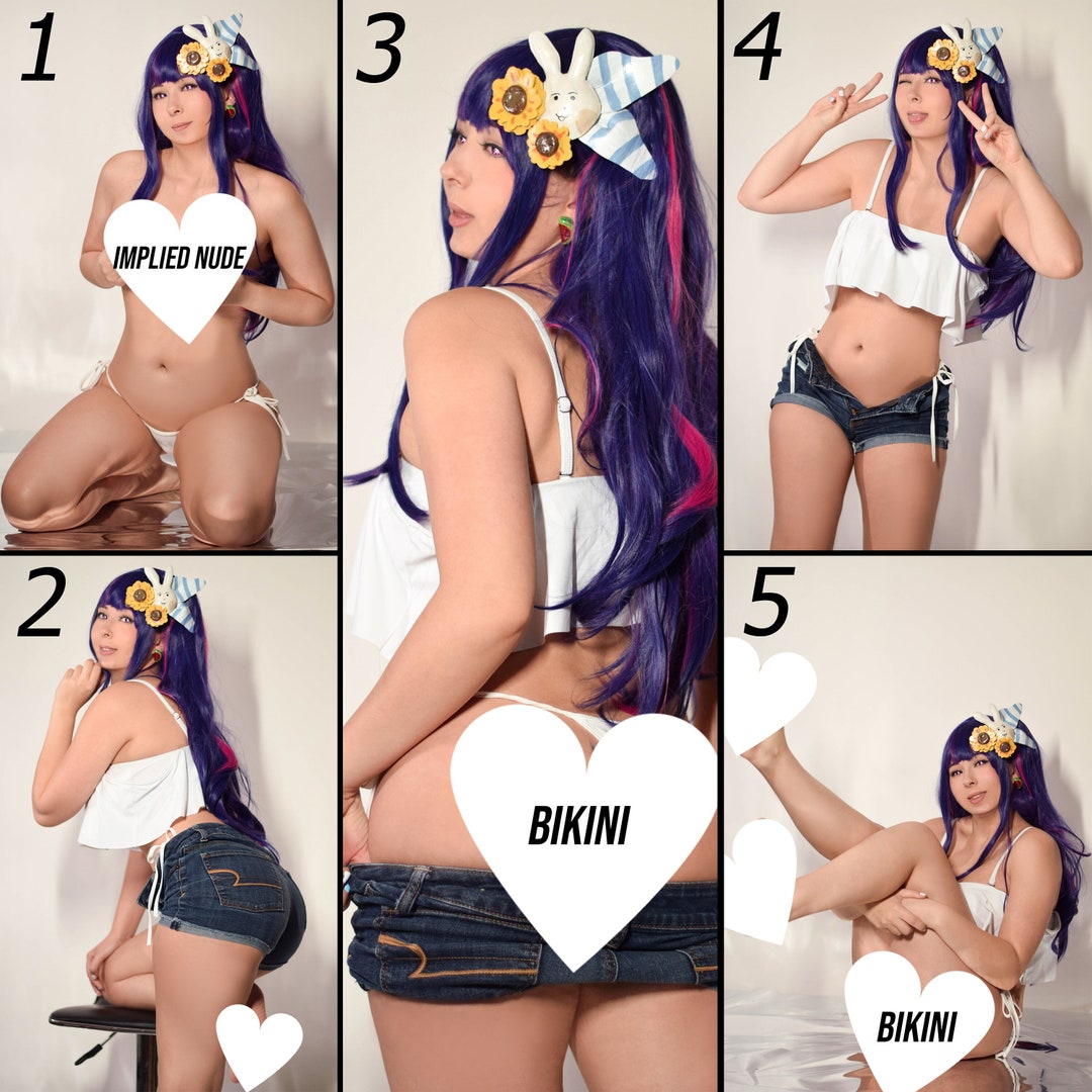 NSFW 暗示ヌードビキニ星野愛コスプレプリント [推しの子] - Etsy 日本