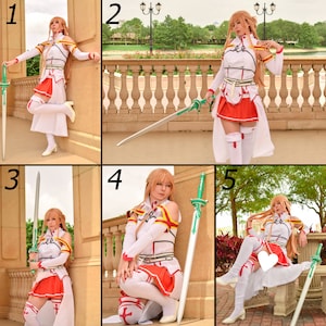 Cavaliere del Giuramento di Sangue Asuna Yuuki Cosplay Stampe [Sword Art Online]