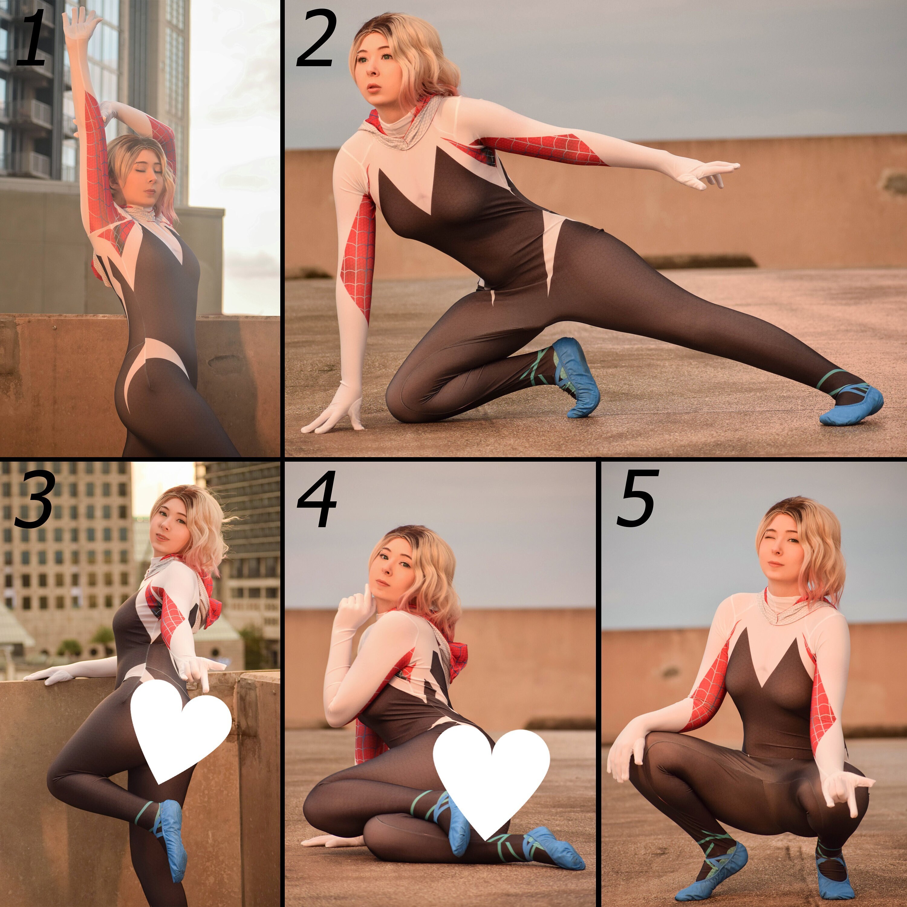 Spider Gwen Stacy NSFW Cosplay Prints spider man Across The Spider 