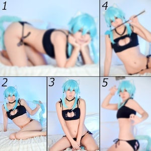 Kitty Keyhole ALO Sinon Cosplay Stampe [Sword Art Online]