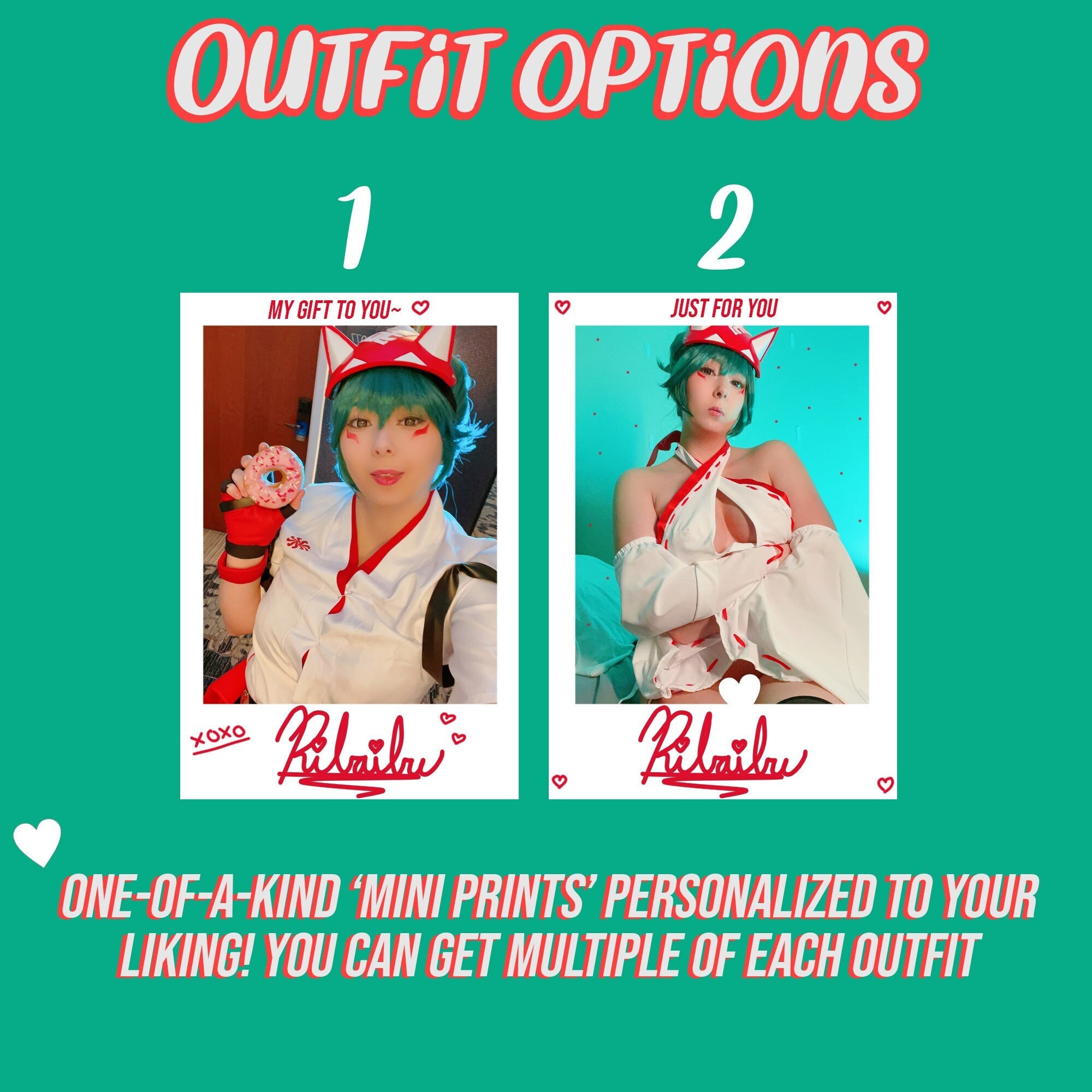 NSFW Implied Nude Kiriko Cosplay 'mini Prints'/instax [overwatch] - Etsy