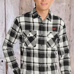 Personalize Labrador Retriever Flannel Shirt, Retriever Custom Flannel Shirt, Labrador Dad Shirt, Retriever Dad Flannel Gift