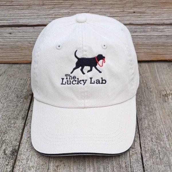 Labrador / Golden Retriever CUSTOM Embroidered Baseball Hat, Labrador & Golden Retriever Mom Dad Gifts, Paw Print, Retriever Logos