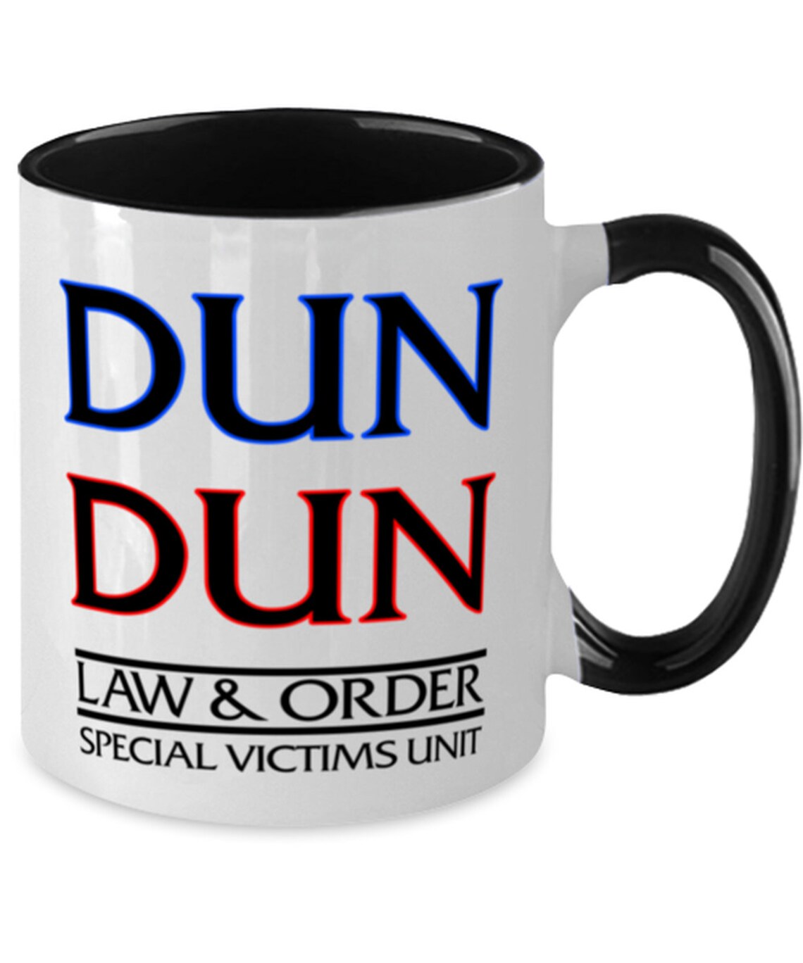 Law and Order Svu Mug Dun Dun Mug Law and Order Svu Gift Etsy