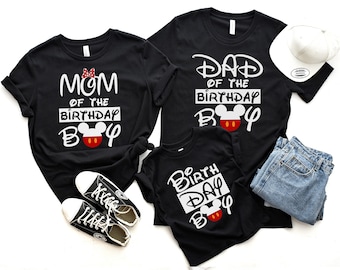 minnie mouse birthday shirts for parents