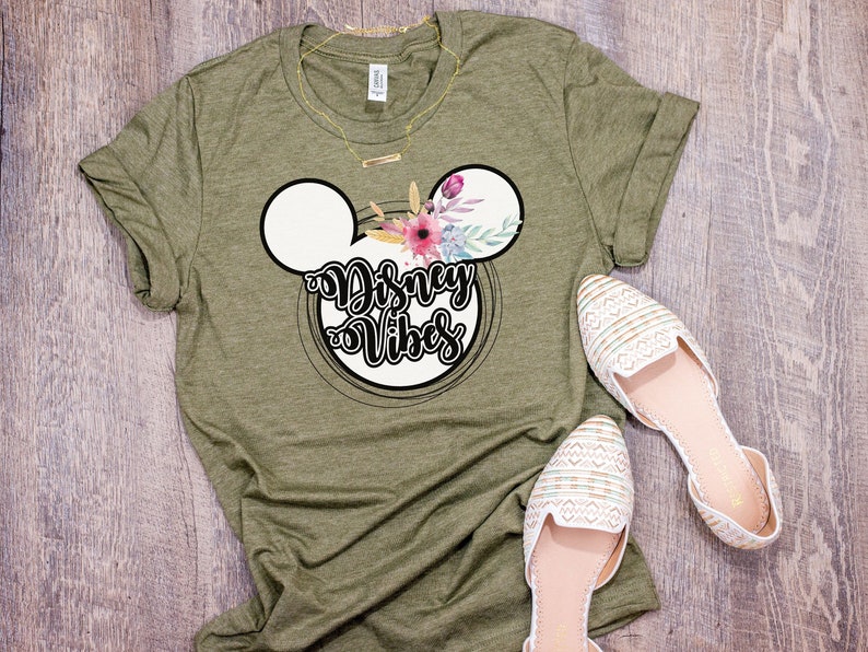 mickey silhouette shirt