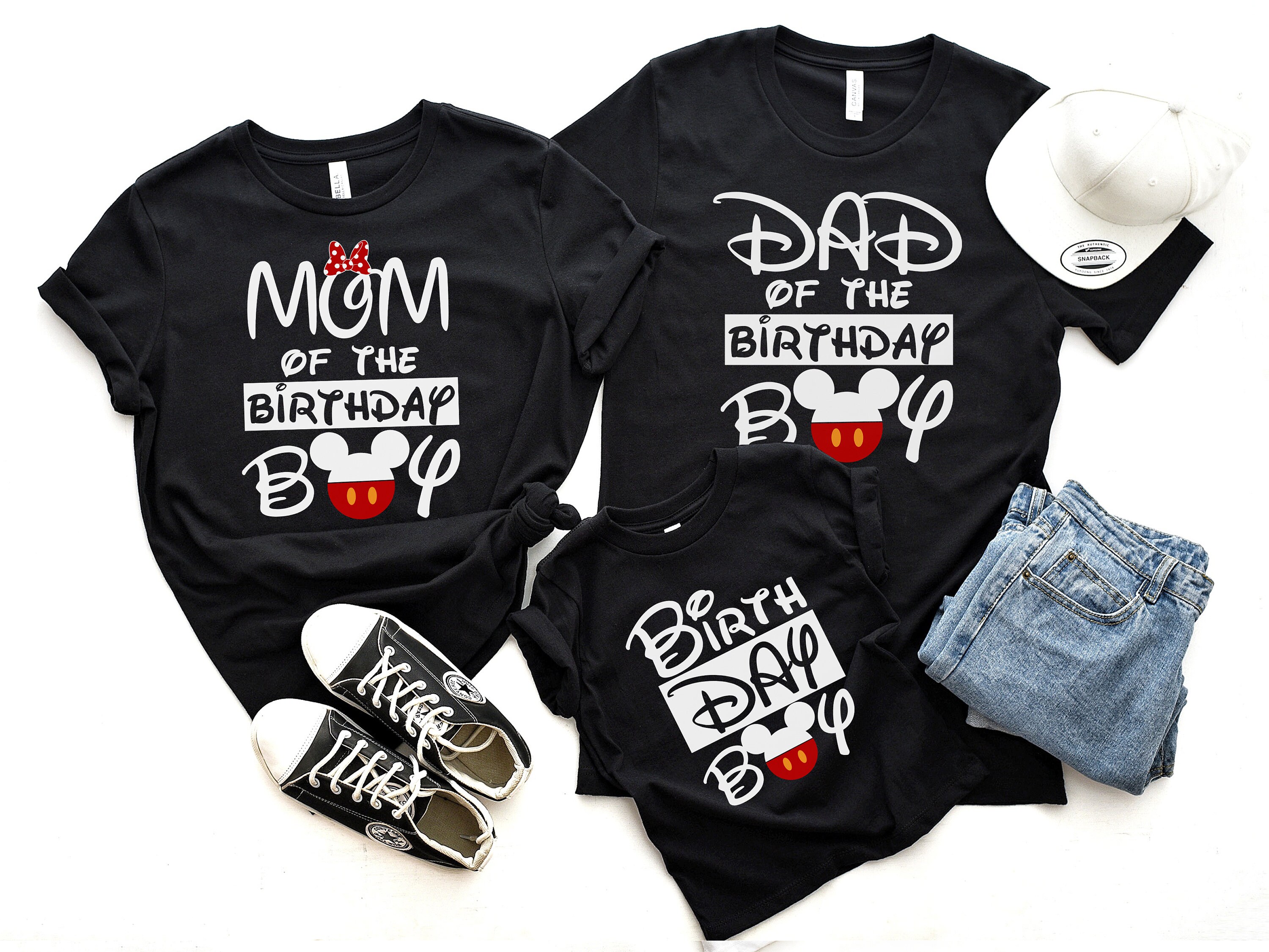 Family mickey mouse birthday shirts Clearance