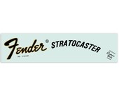 Fender 1971-1975 Stratocaster Waterslide Headstock Decal GOLD