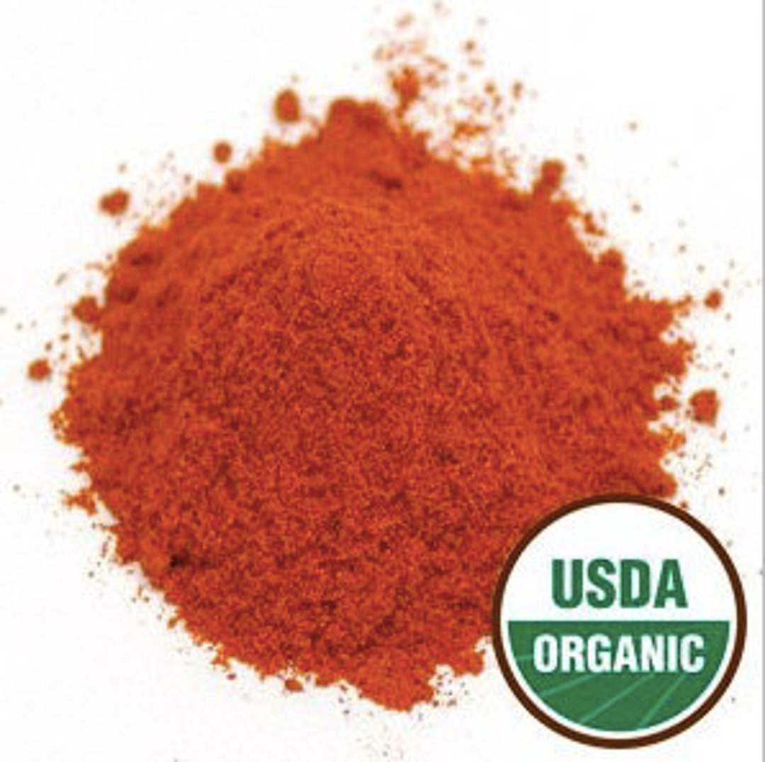 Cayenne Pepper Powder 60K H.U. organic Spice Seasoning Etsy