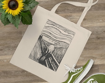 Der Schrei - Edvard Munch Tragetasche
