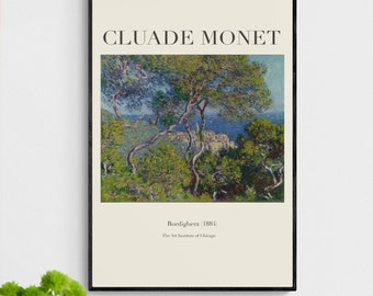 Claude Monet - Bordighera Printable Wandkunst