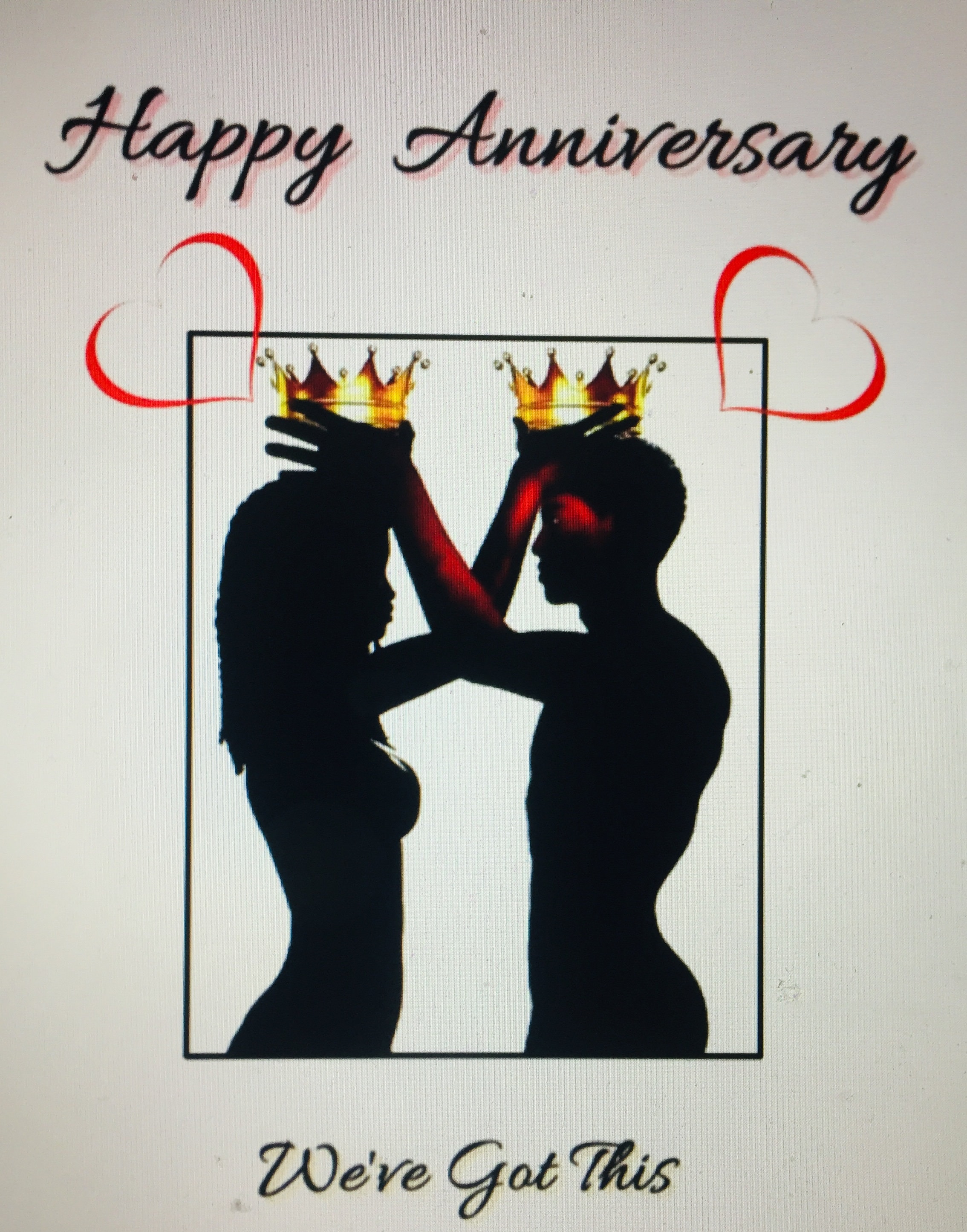 Happy Anniversary Ethnic Afro Caribbean African American Card Etsy