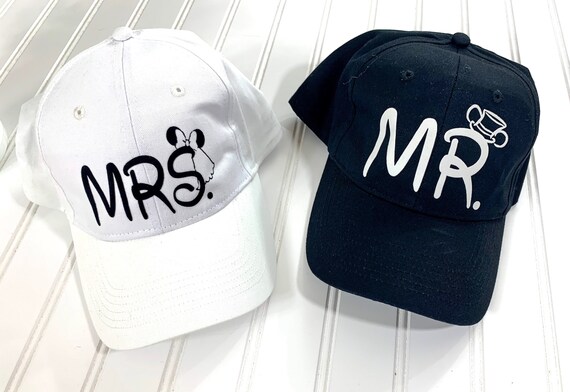 disney bride and groom hats