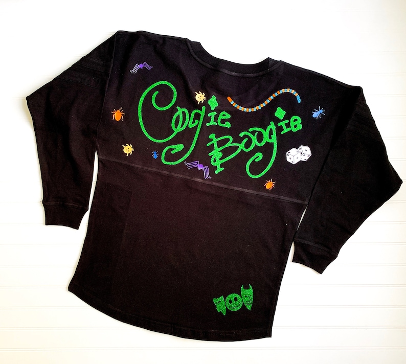 Oogie Boogie Villain Disney Inspired Jersey Shirt Oogie | Etsy