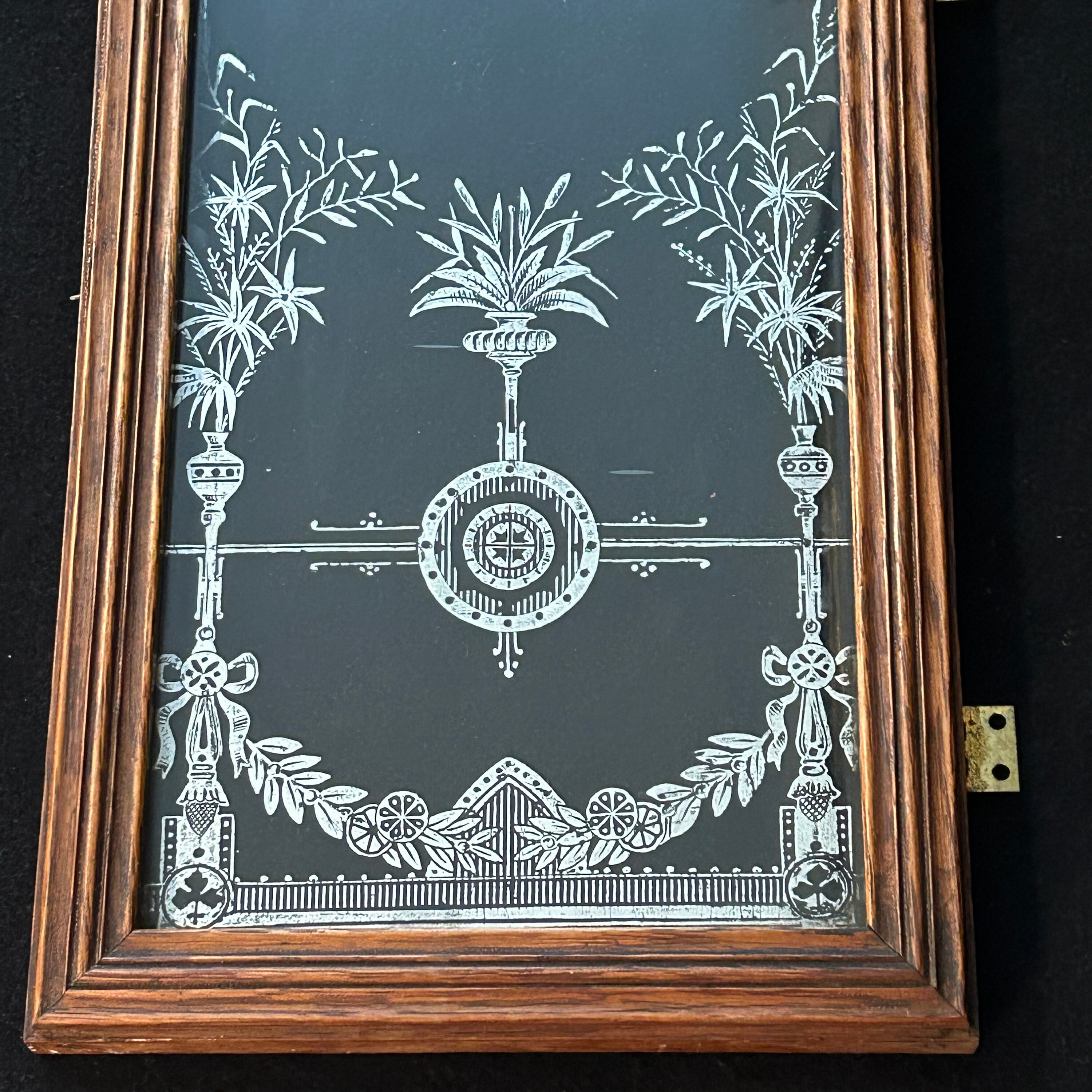 Antique Decorative Glass Door Etsy