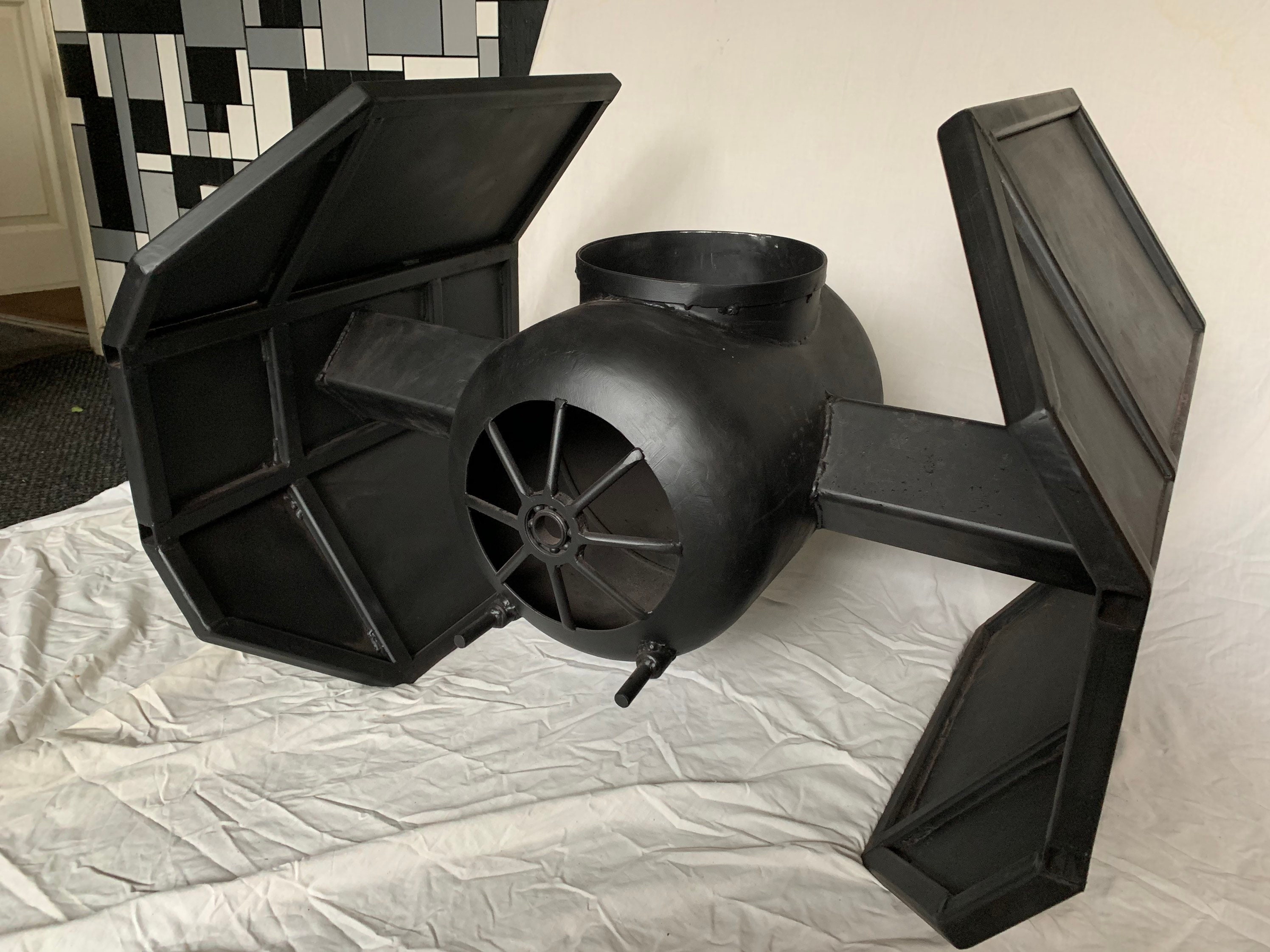 Star Wars Tie Fighter Log Burner - Etsy