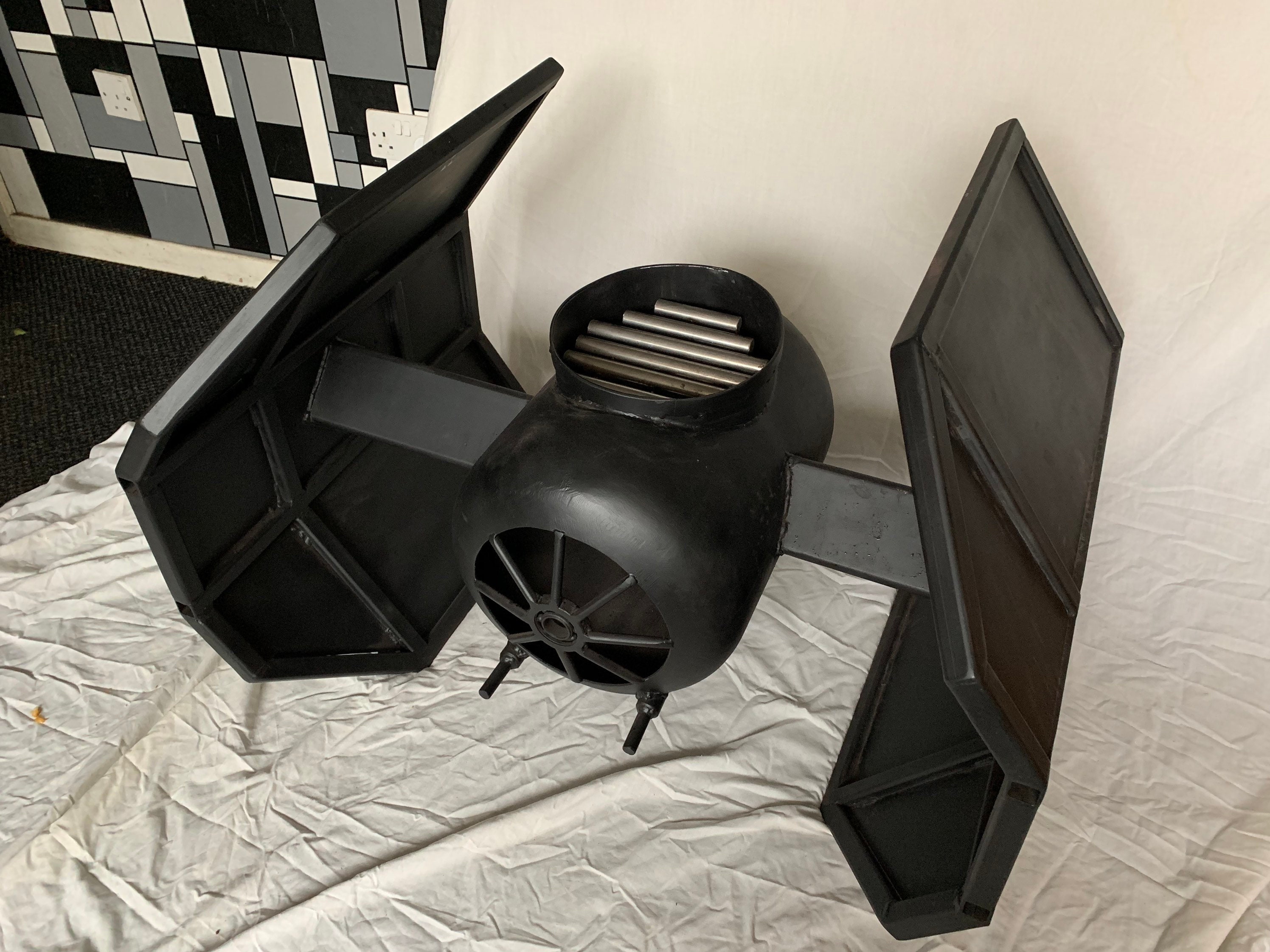 Star Wars Tie Fighter Log Burner - Etsy