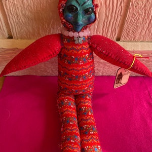 OOAK Art Doll Handmade ‘Valentine’