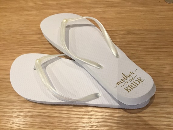 mother of the bride flip flops