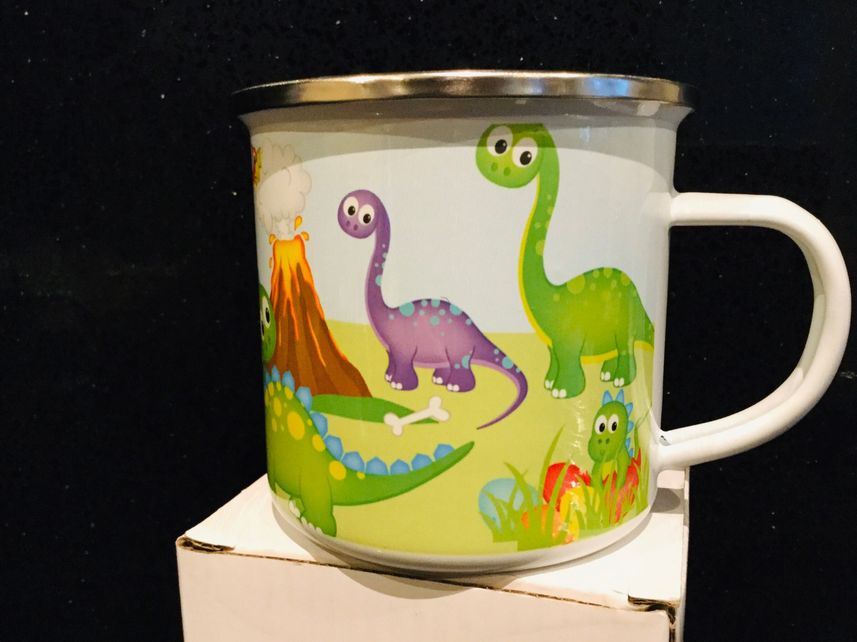 Personalised Dinosaurs mug Dinosaur Dinosaur gift Kids mug Etsy