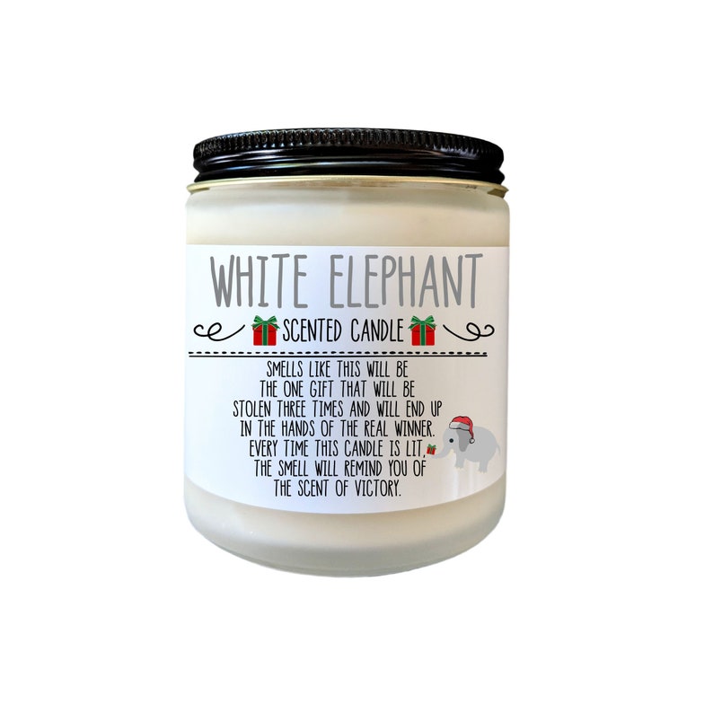 White Elephant Candle
