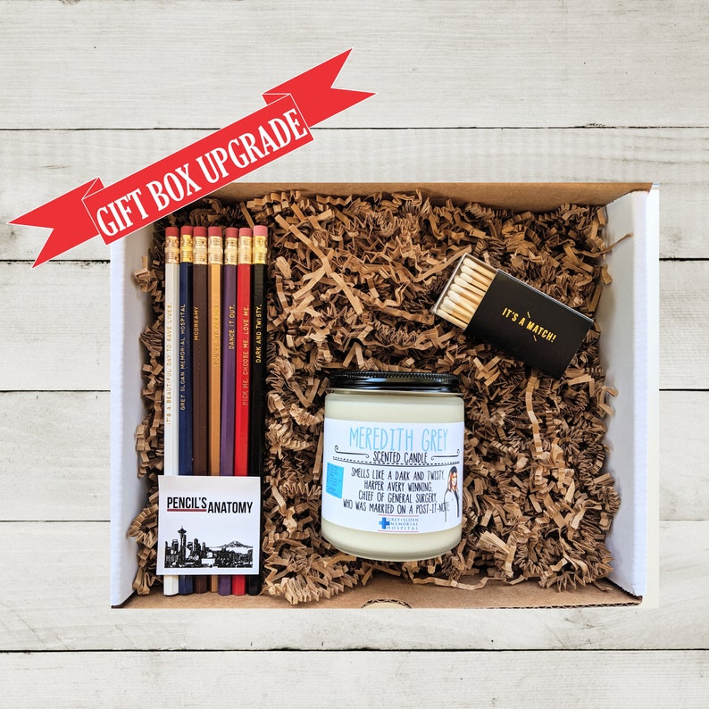 Meredith Grey Greys Anatomy Gift Candle Gift Greys Anatomy Tv Etsy