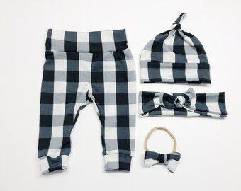 baby girl plaid pants