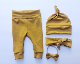 baby boy mustard pants