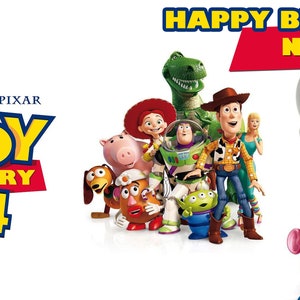 Toy Story 4 Personalized Banner 48&quot; x 24&quot;