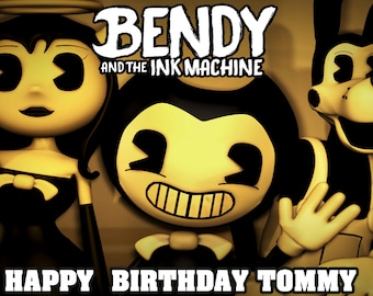 Bendy and the Ink Machine Personalized Banner 48" x 24"