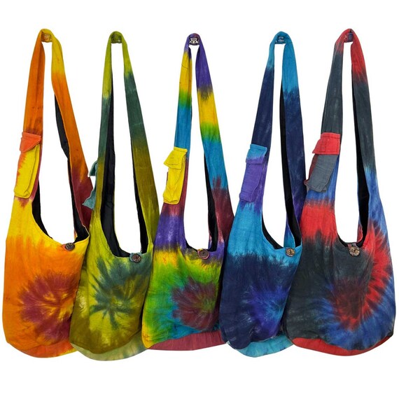 Tie dye cheap shoulder bag