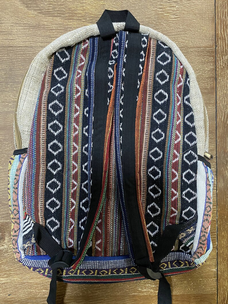 Hemp Backpack 100 Pure Wild Himalayan Hemp Large Handmade in Etsy