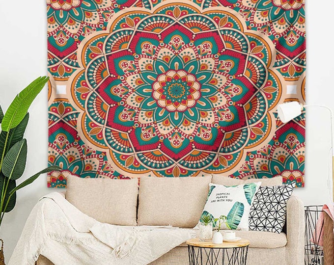 Mandala Tapestry Wall Hanging