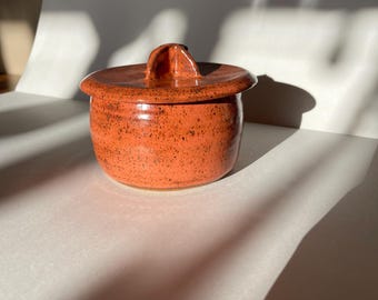 Handmade Ceramic Jar Container