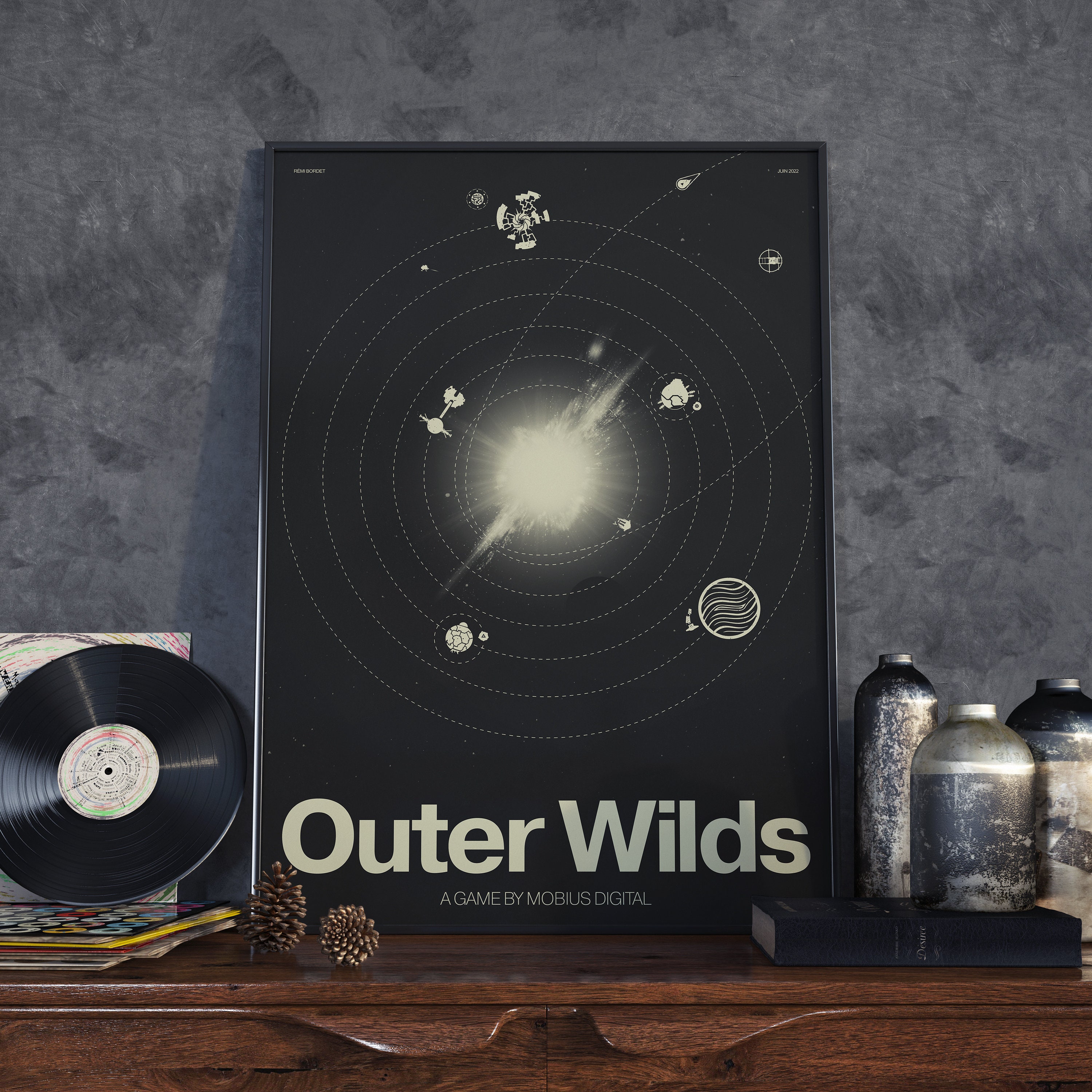 Outer Wilds (Cover Art) – Retro Games Crafts