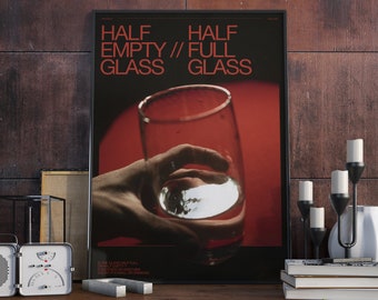 Vaso medio lleno/vacío