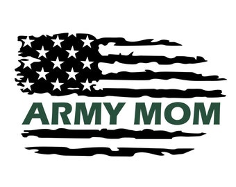 Army Mom Flag Decal,Military Family Flag,US Army Flag,US Army Mom Flag Decal,Army Mom Flag,Thin Green Line Flag,USA Flag,Army Family Decal