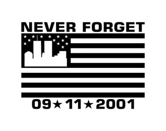 911 Memorial Decal,Twin Towers Memorial Decal,Never Forget 911,9-11 Decal,911 Decal,Patriot Day Decal,World Trade CenterNYFD 911,NYPD 911