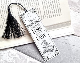 Segnalibro con avviso di attivazione, Booktok, regalo per lettori di romanzi dark romance, lettore di Smut