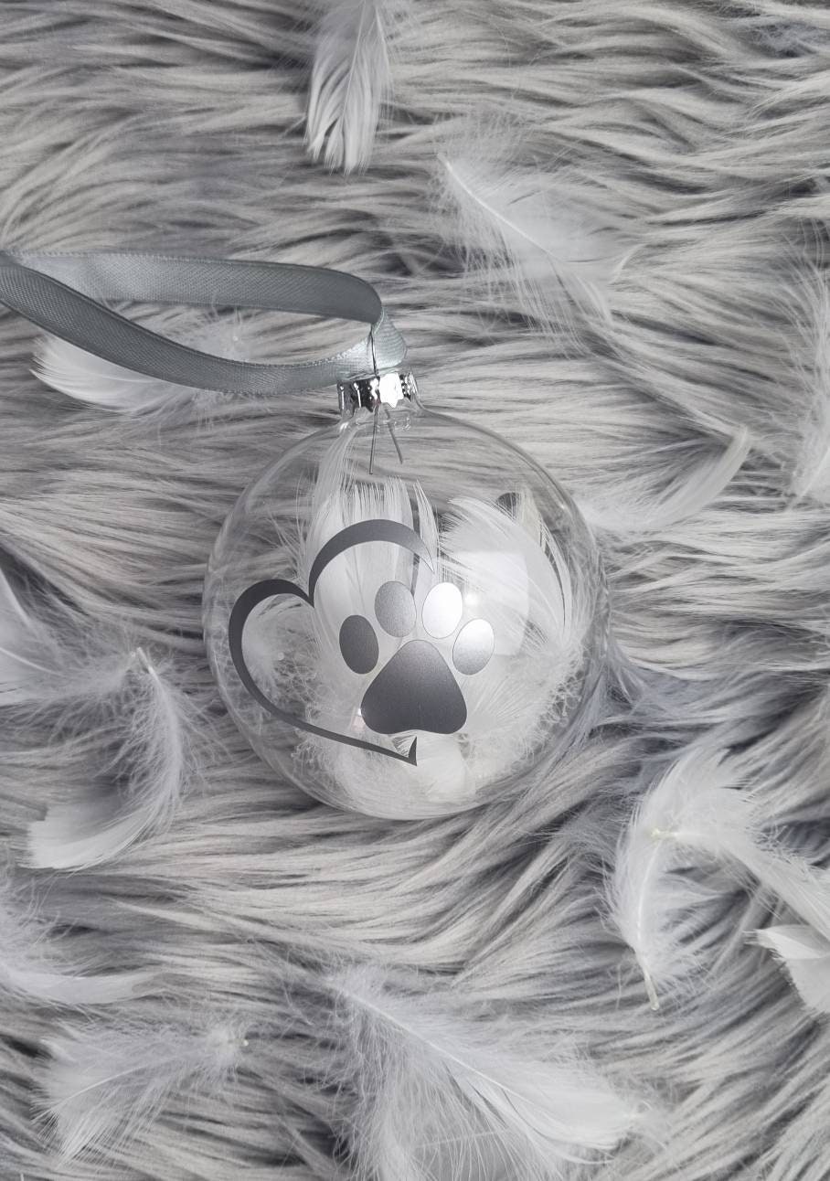 Personalised Pet Memorial Bauble Dog Memorial Christmas Etsy UK