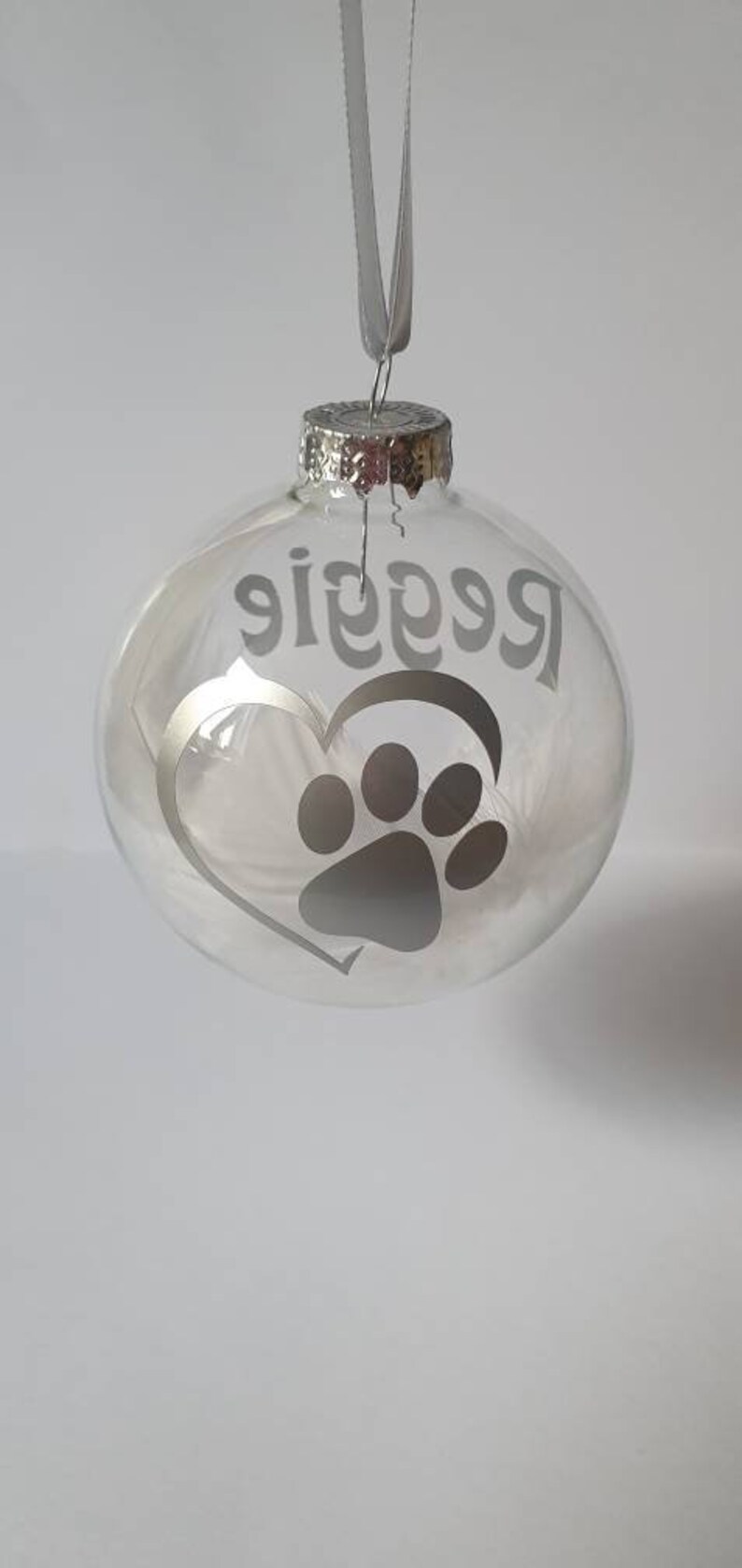 Personalised Pet Memorial Bauble Dog Memorial Christmas Etsy UK