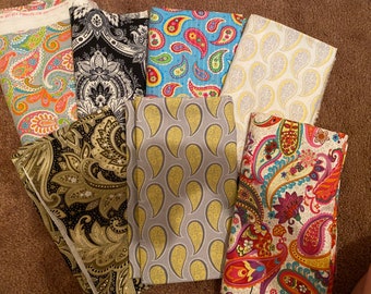 Paisley Print Fabric