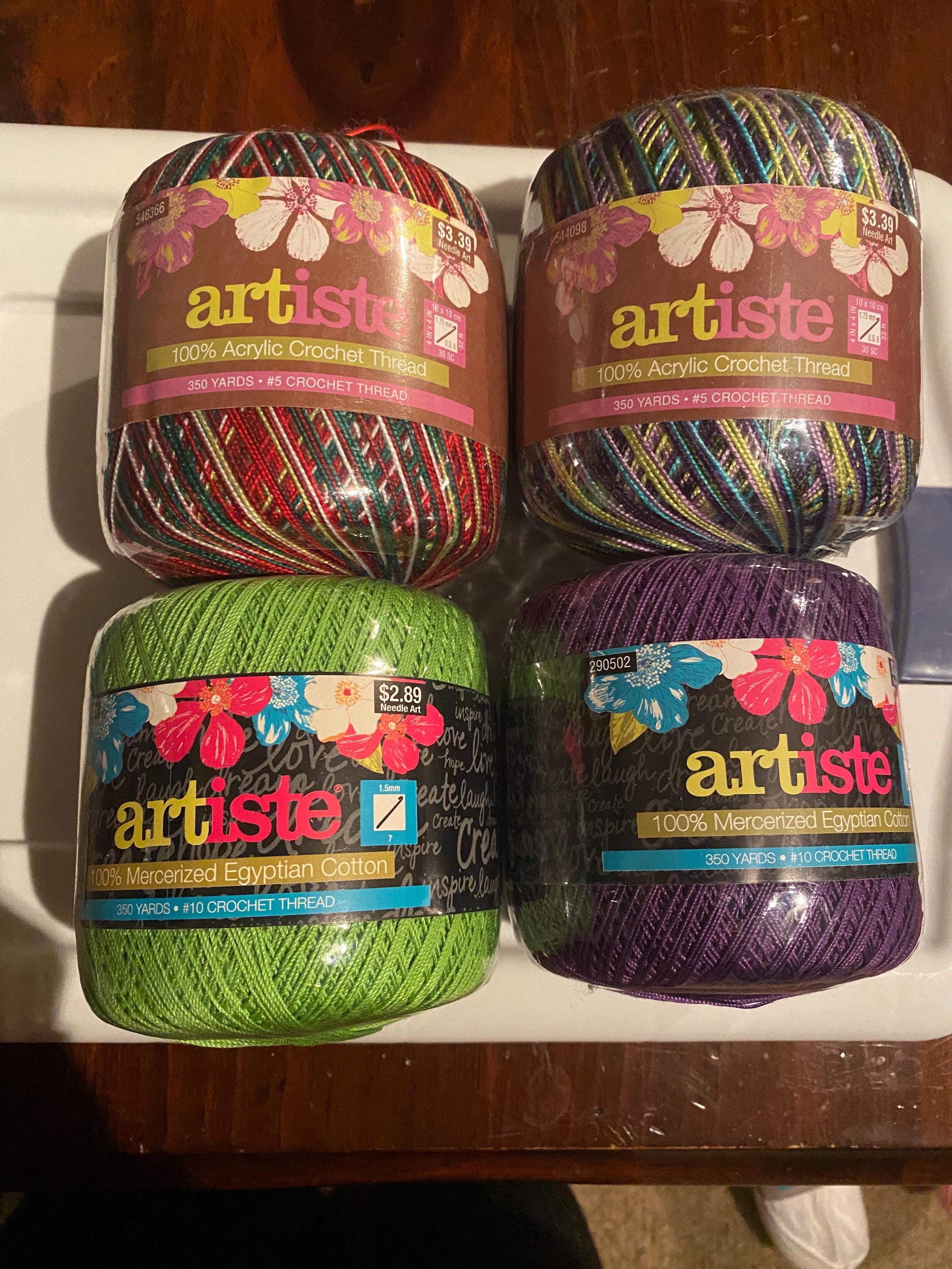 Artiste Crochet Thread - Etsy