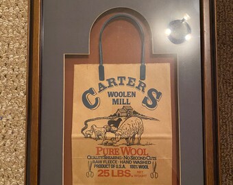 Framed Vintage Bag