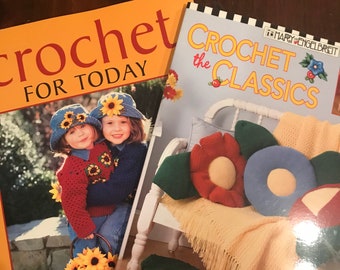 2 Crochet Pattern Books