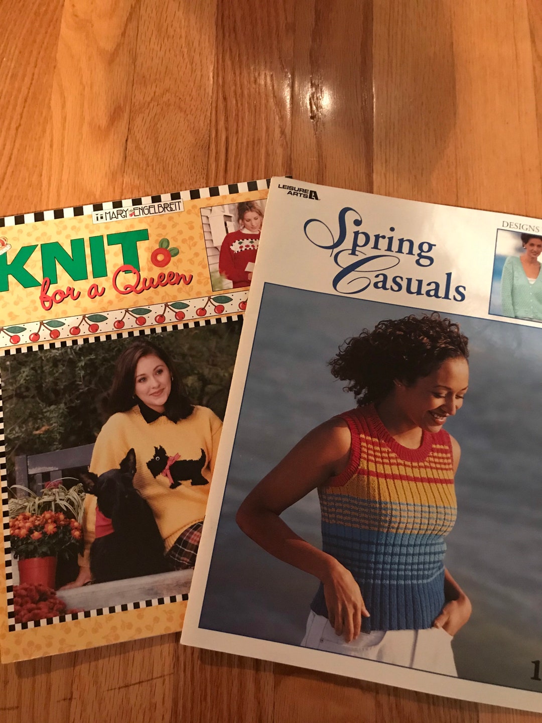 2 Knitting Pattern Books - Etsy