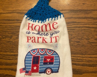 Patriotic Towel Topper