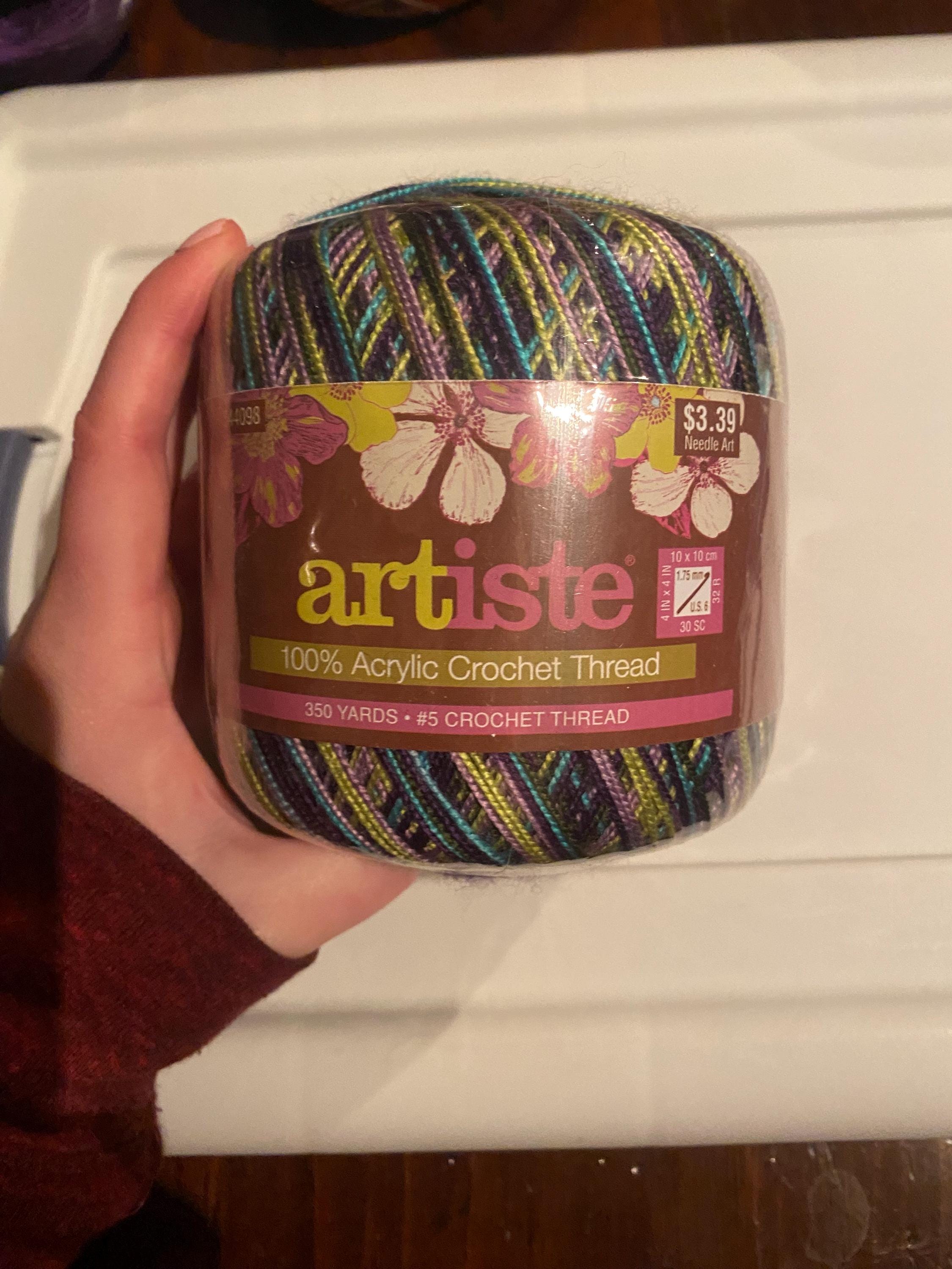 Artiste Crochet Thread - Etsy