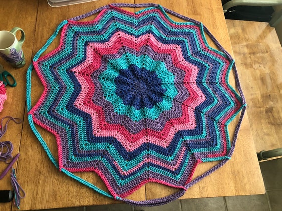 crochet blanket bag